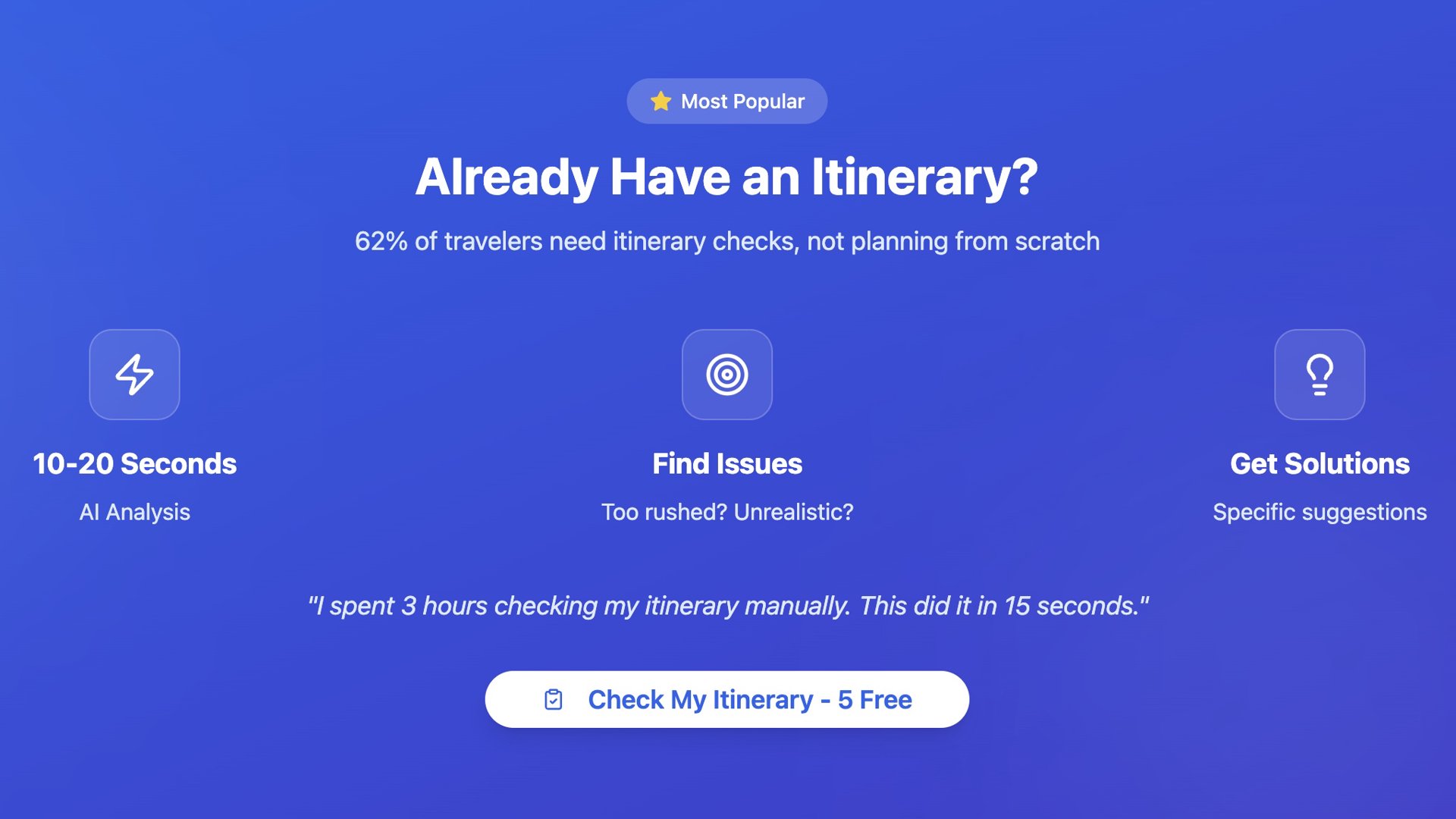 Super Travel AI screenshot