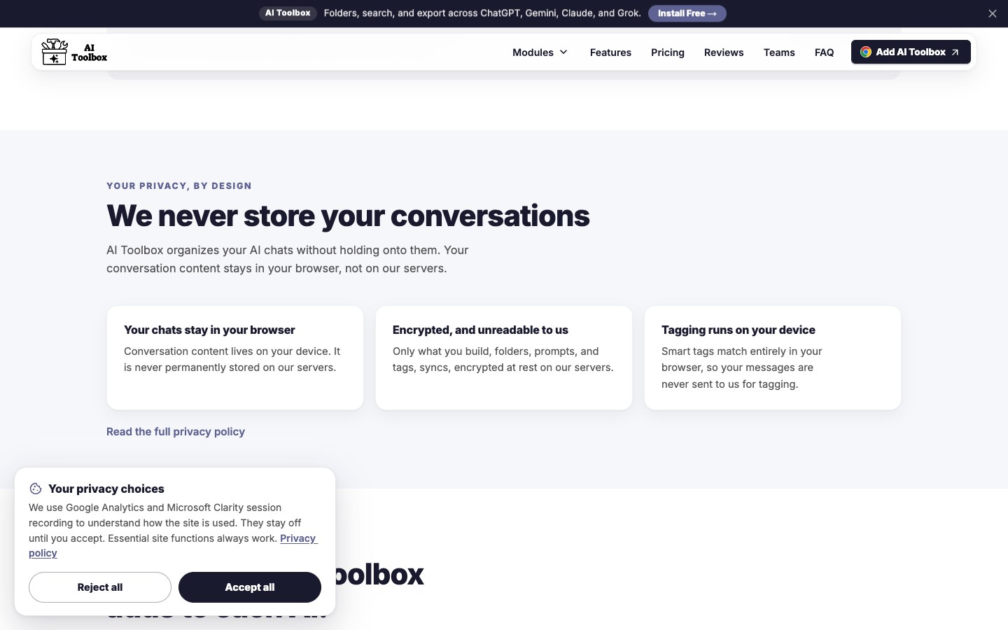 AI Toolbox 3.0 screenshot
