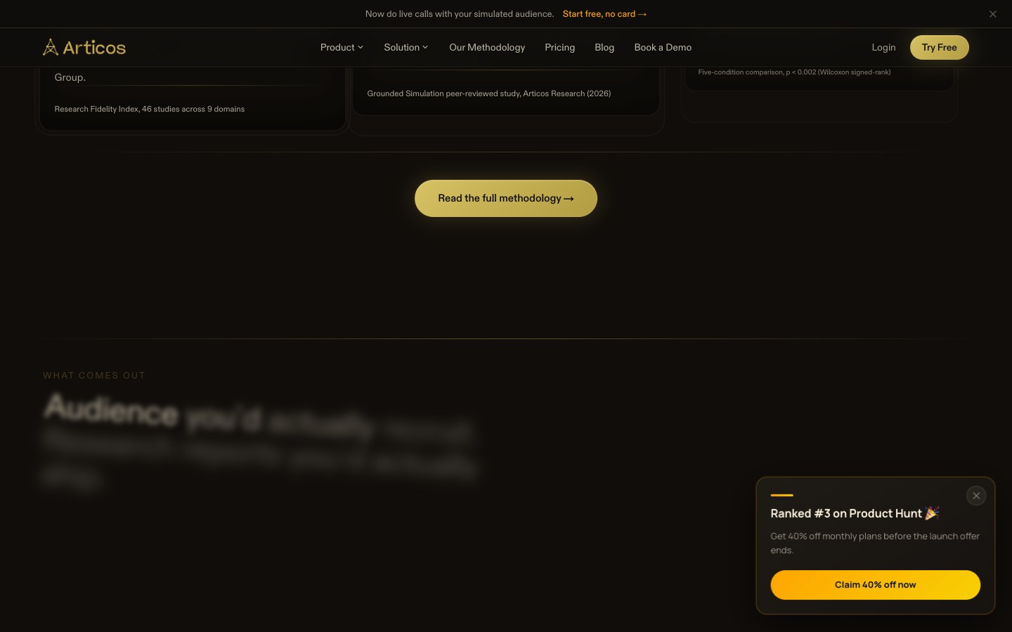 Articos screenshot