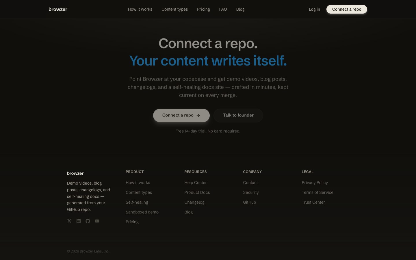 Browzer screenshot
