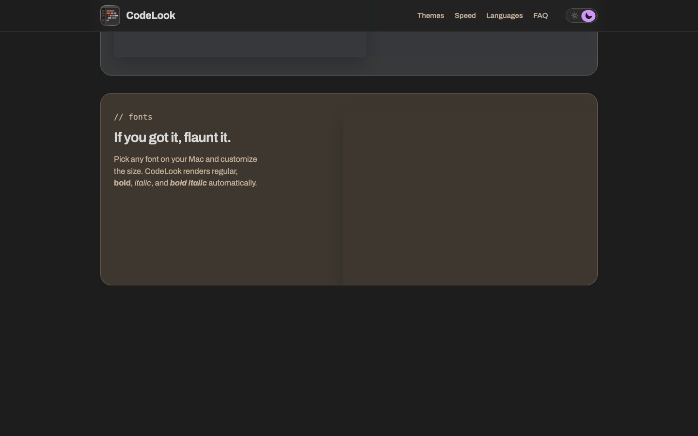 CodeLook screenshot