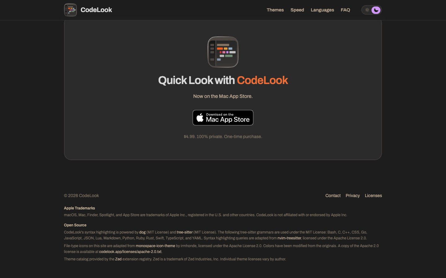 CodeLook screenshot