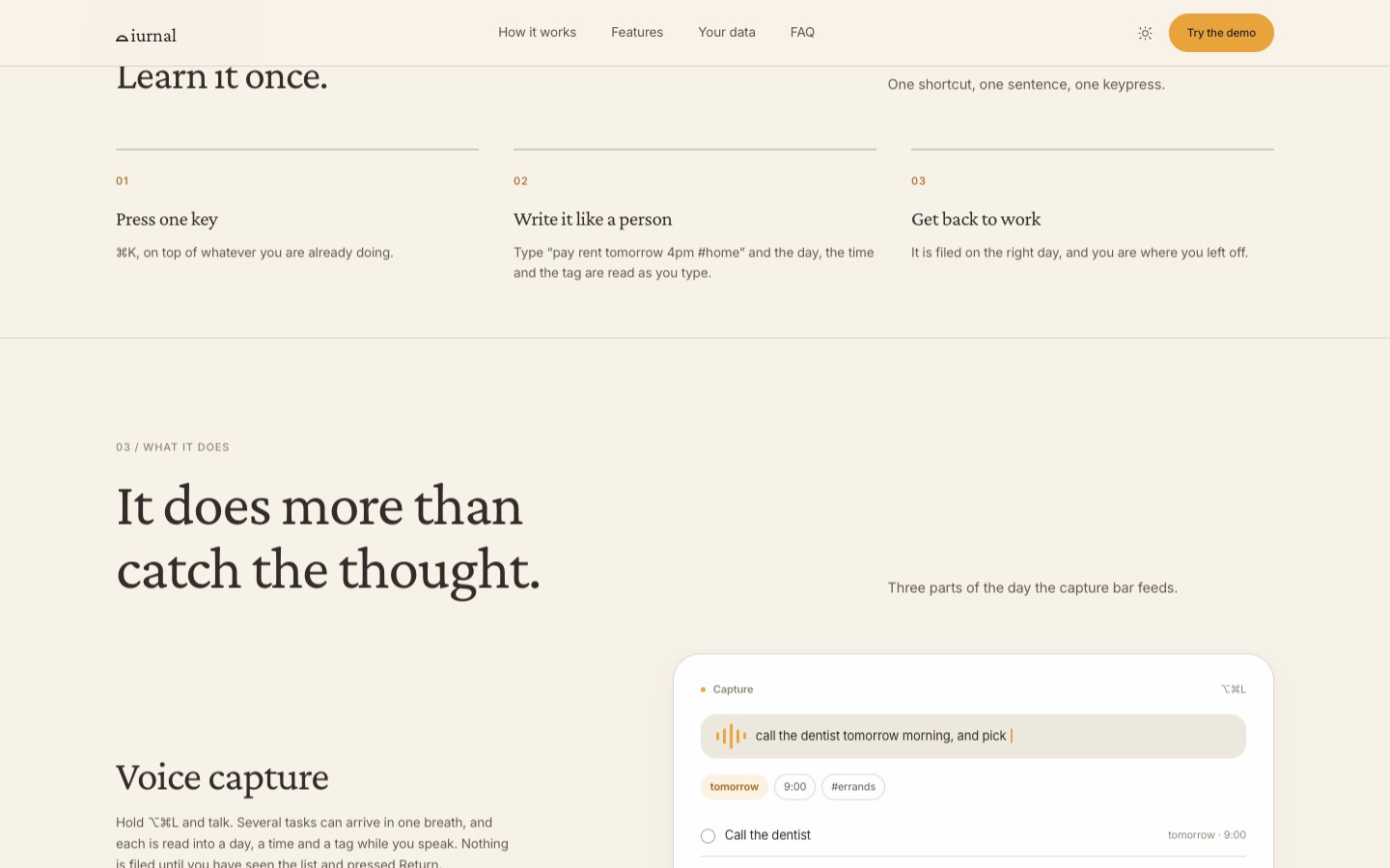Diurnal screenshot