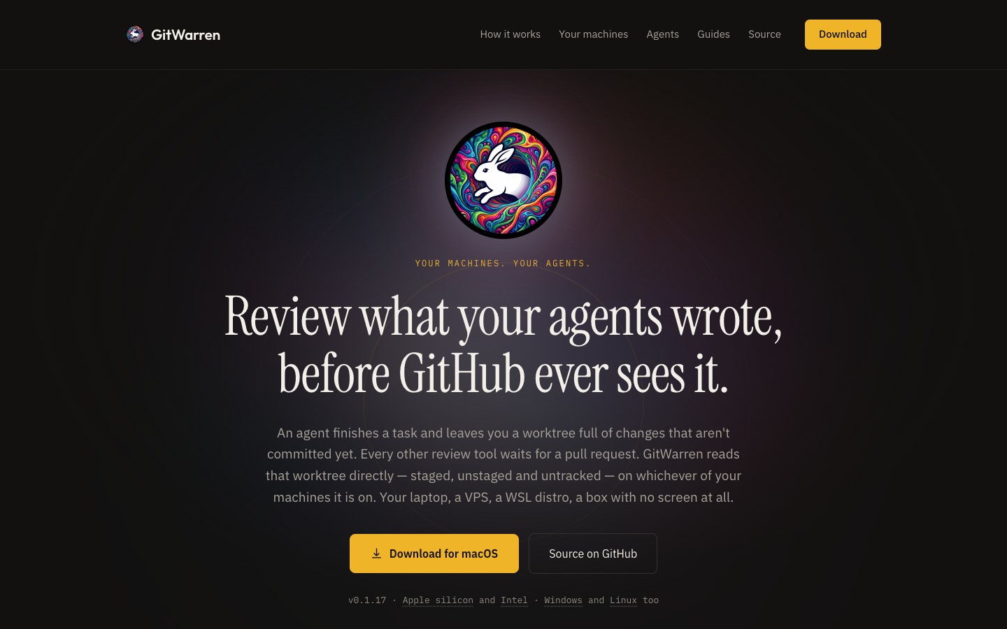 GitWarren screenshot