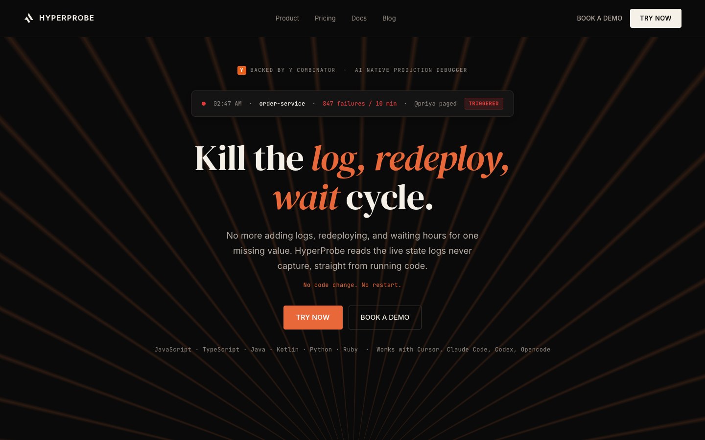 Hyperprobe screenshot