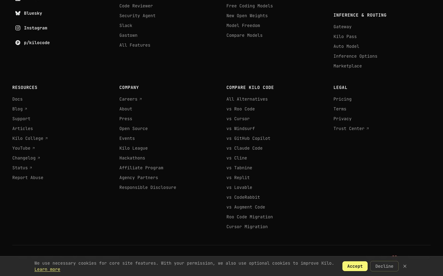 Kilo Code for iOS and Android screenshot
