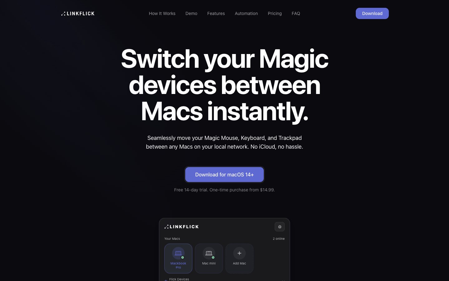 LinkFlick screenshot