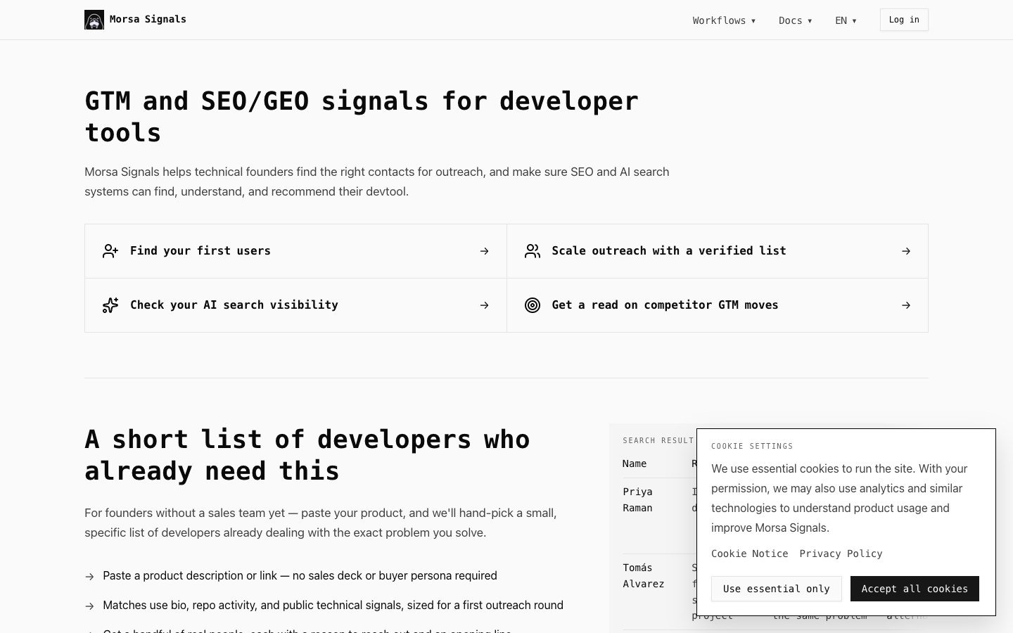 Morsa Signals screenshot