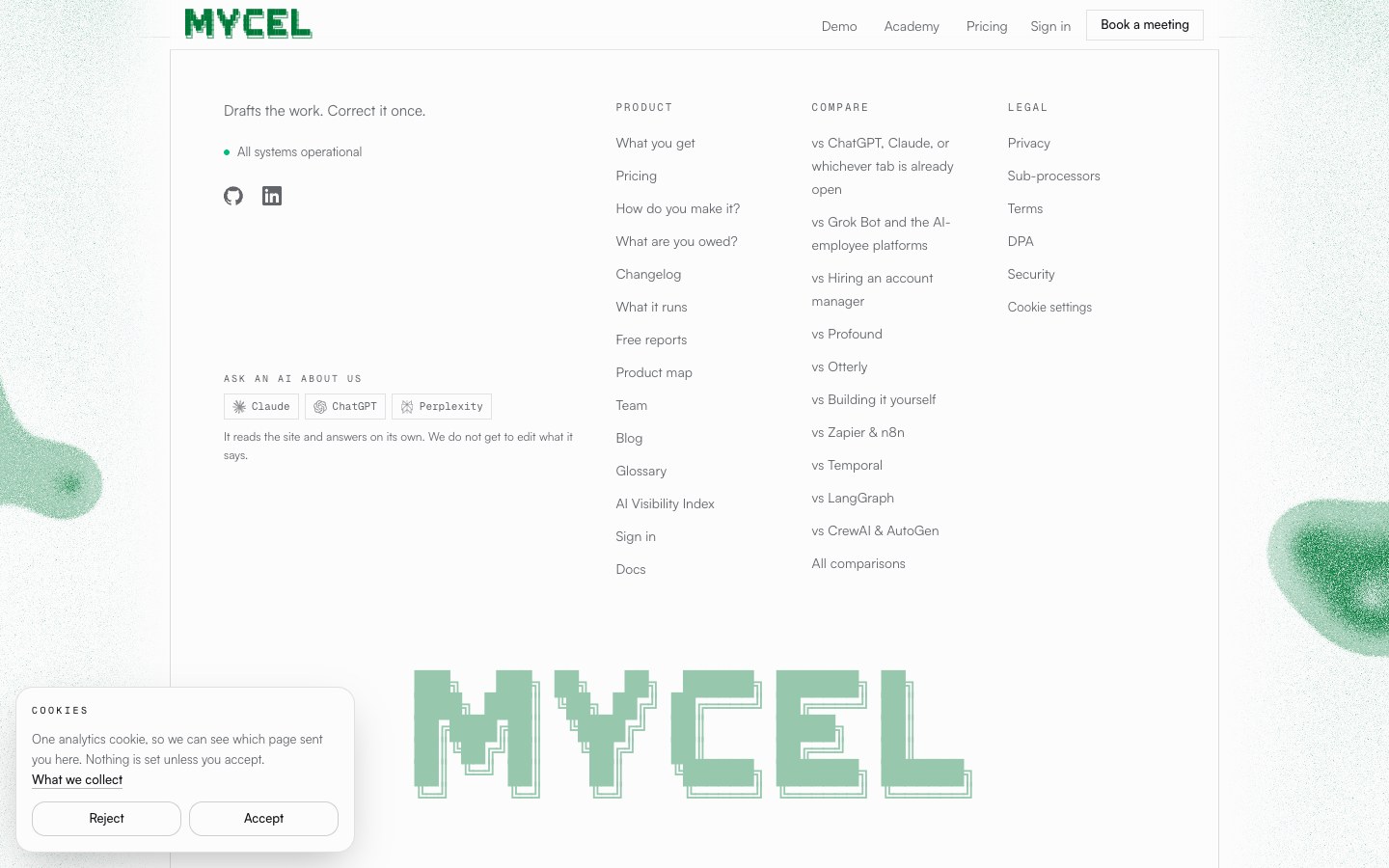 Mycel screenshot