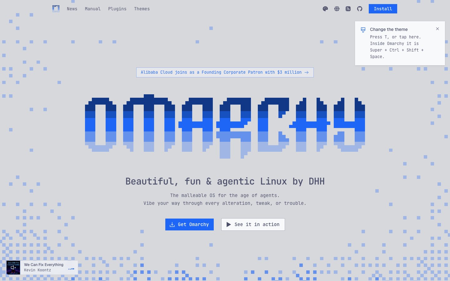 Omarchy screenshot