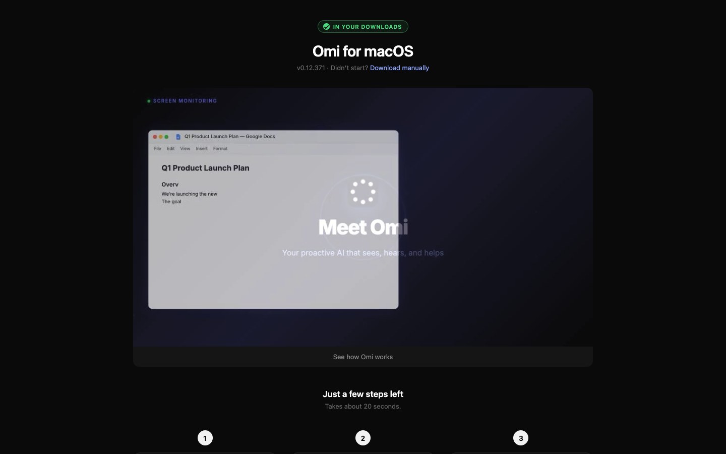 Omi screenshot