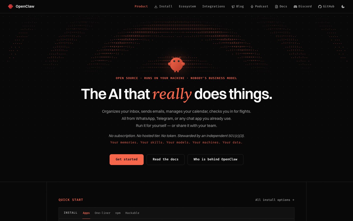 OpenClaw 2.0 screenshot