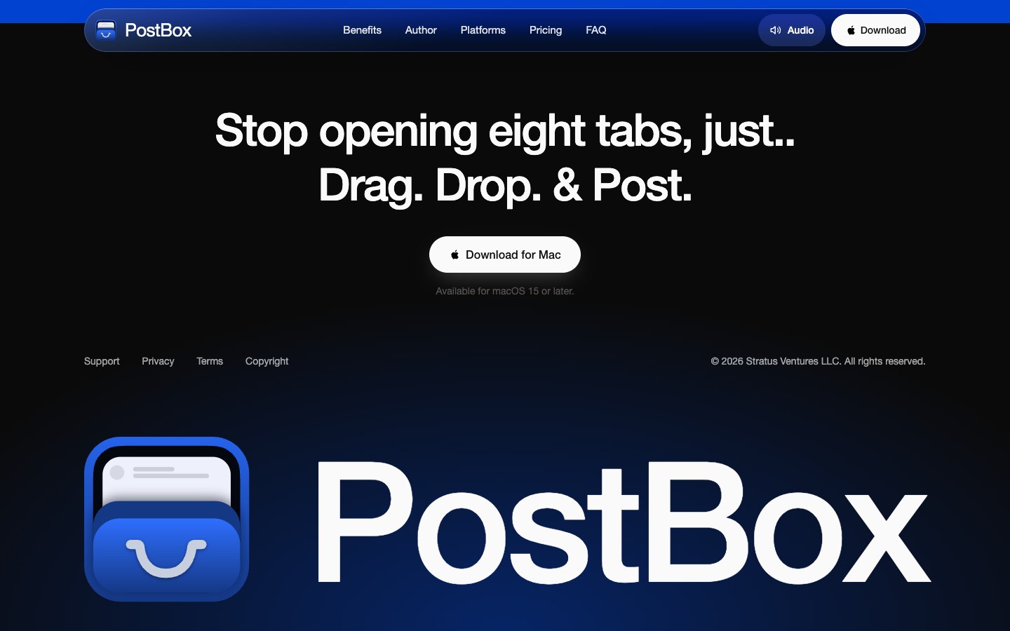PostBox screenshot