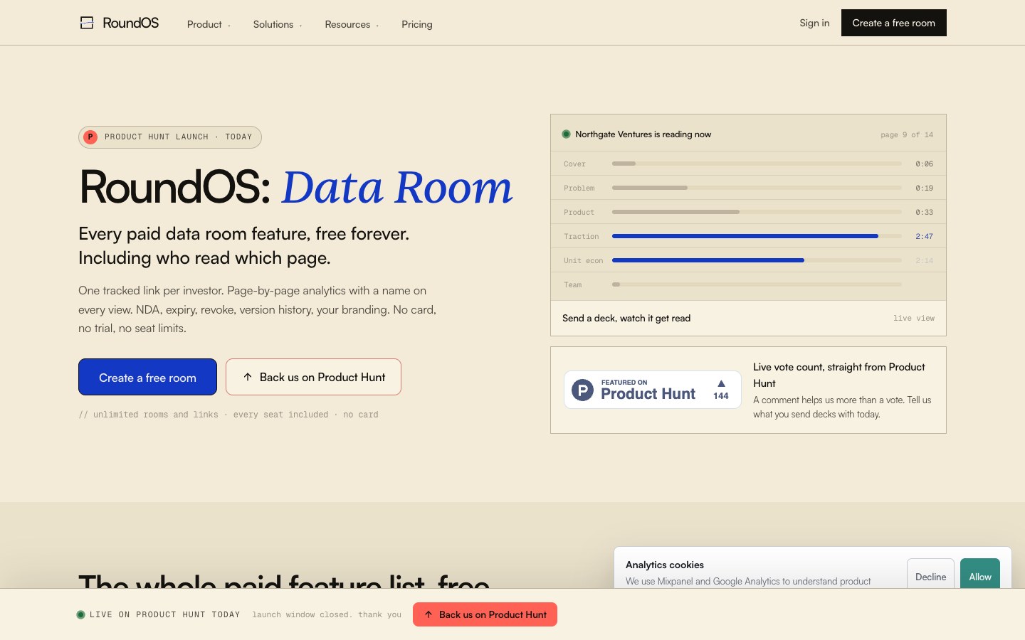 RoundOS screenshot