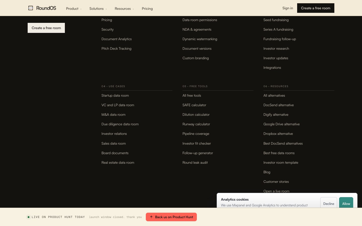 RoundOS screenshot