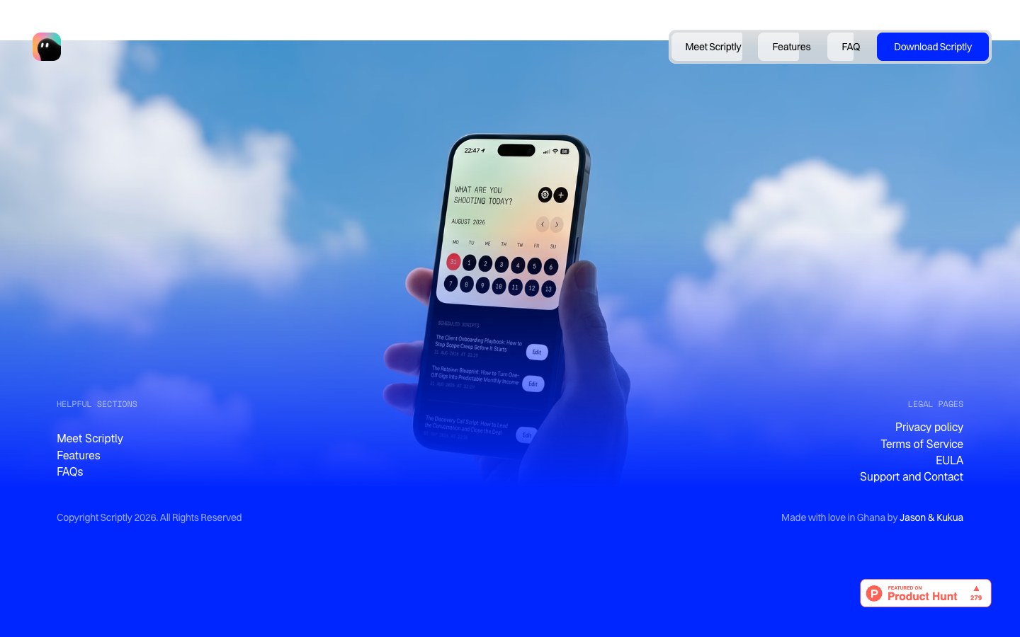 Scriptly screenshot