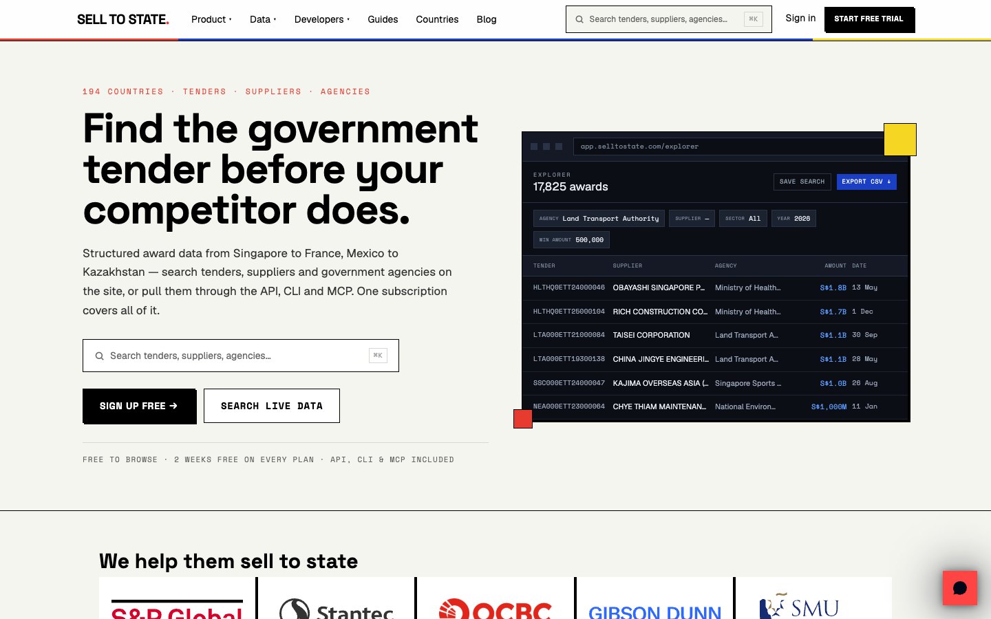 Sell to State screenshot