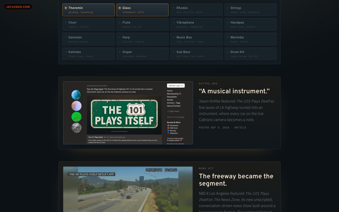 The 101 Plays Itself screenshot