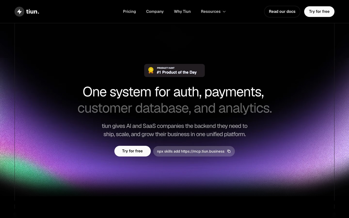 tiun. screenshot
