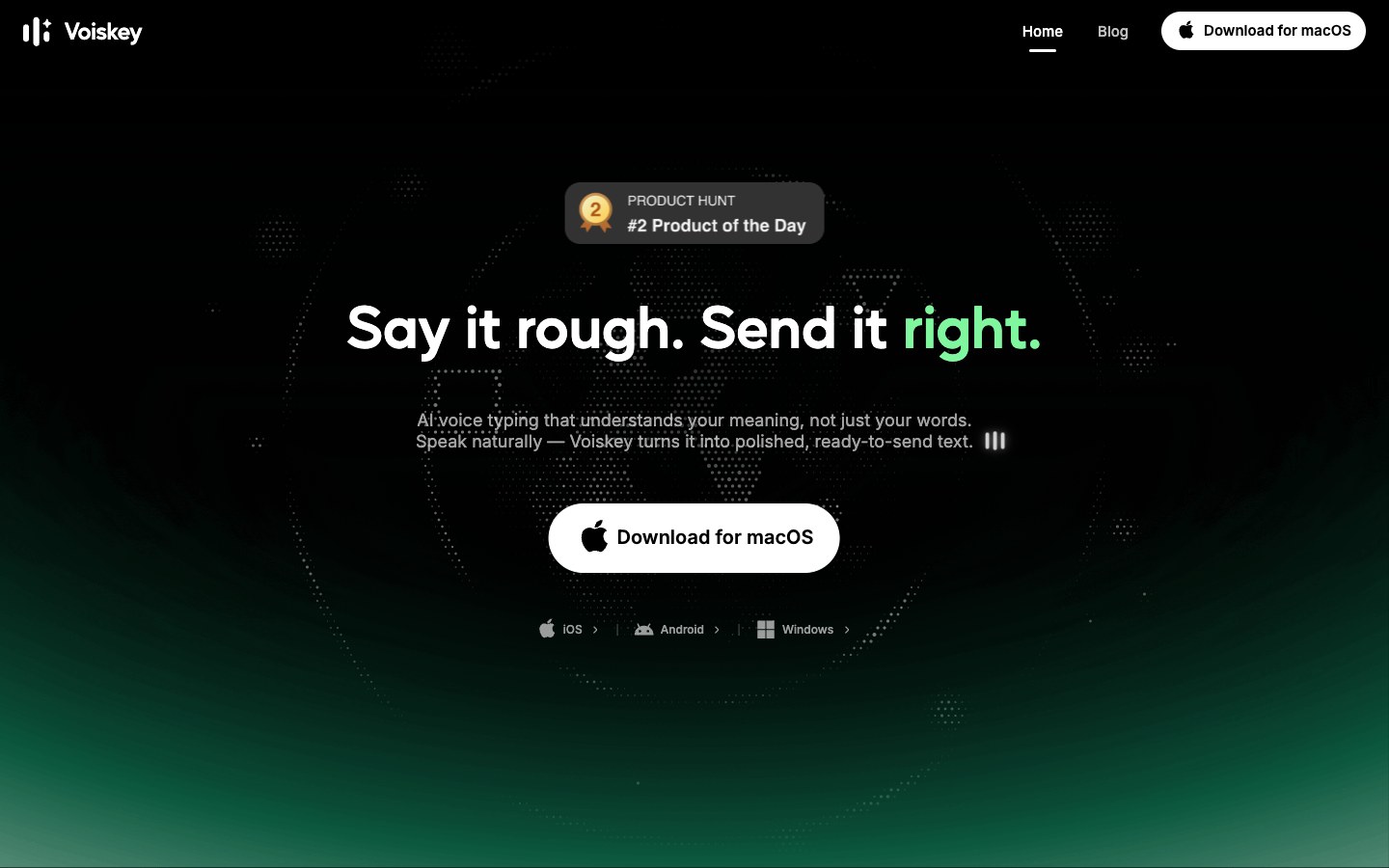 Voiskey screenshot