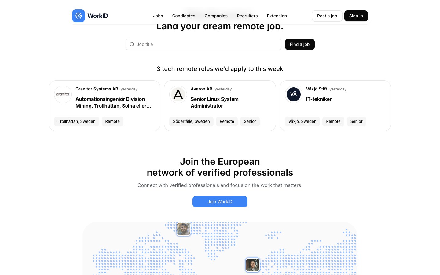 WorkID.ai screenshot